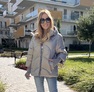 Csilla kabát gyöngyház lila – Innova Fashion – 2. kép